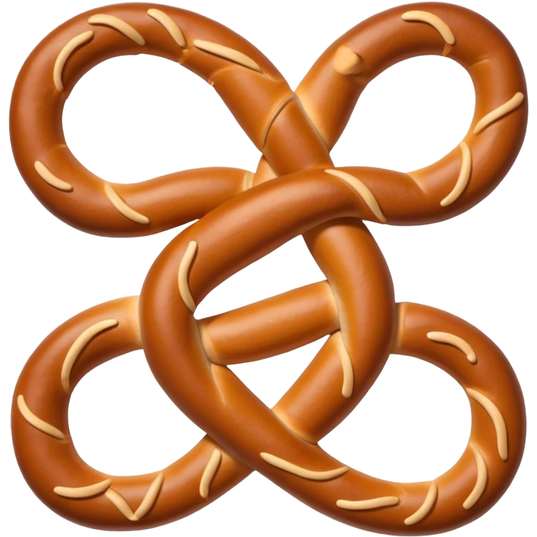 Person folded into a pretzel emoji