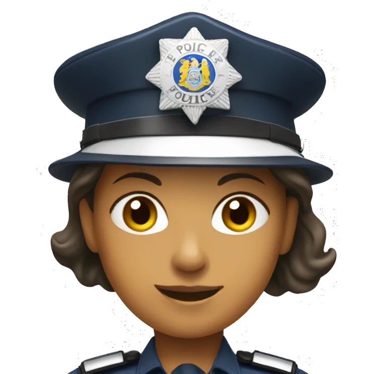 Uk woman police hat  emoji
