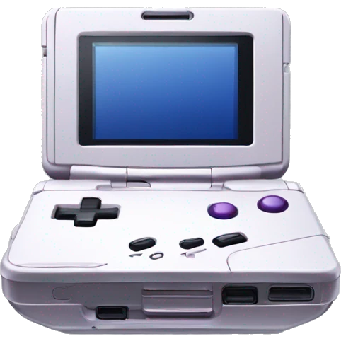 gameboy advance SP folding emoji