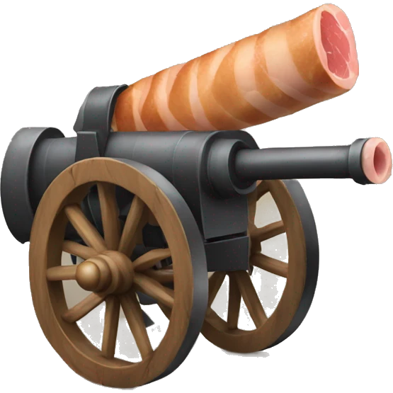 cannon ham emoji