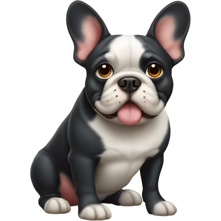 french bull dog  emoji