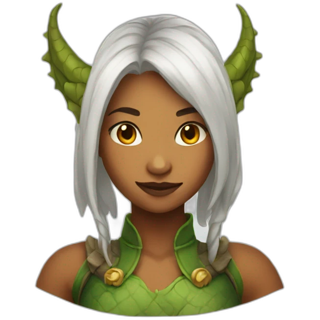 dragon girl emoji