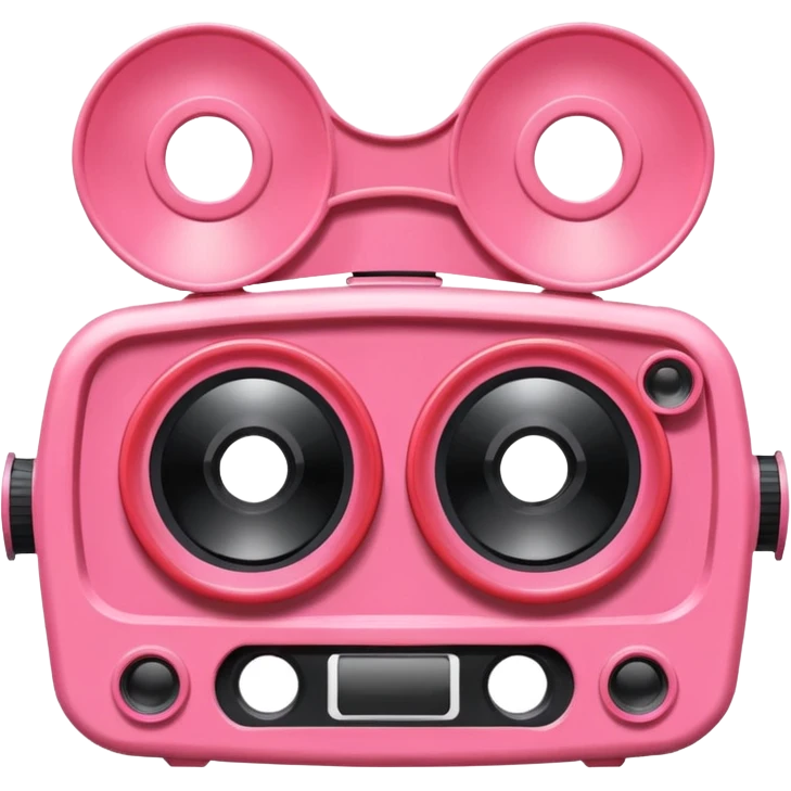 pinke viewmaster emoji