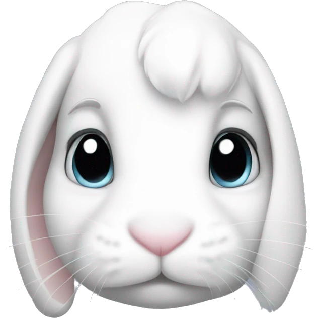 White bunny emoji