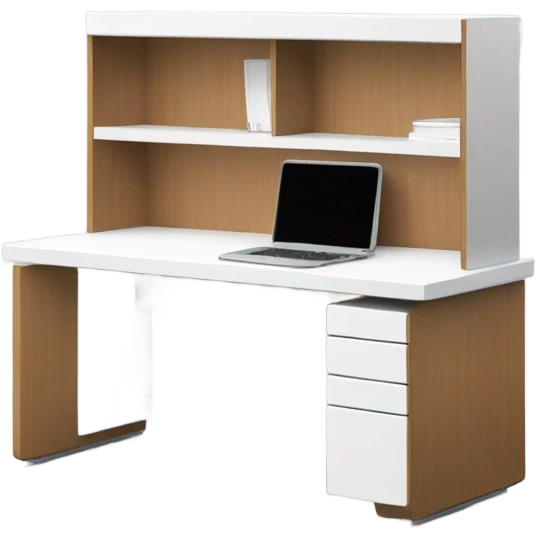 minimalist-clean-work-desk-with-white-wood-colorway-back-view emoji