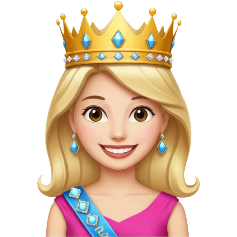 Победа на конкурсе красоты emoji