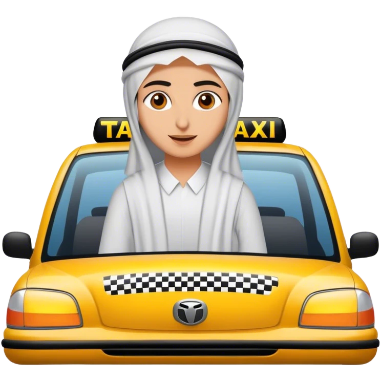 Terrorist in a taxi emoji