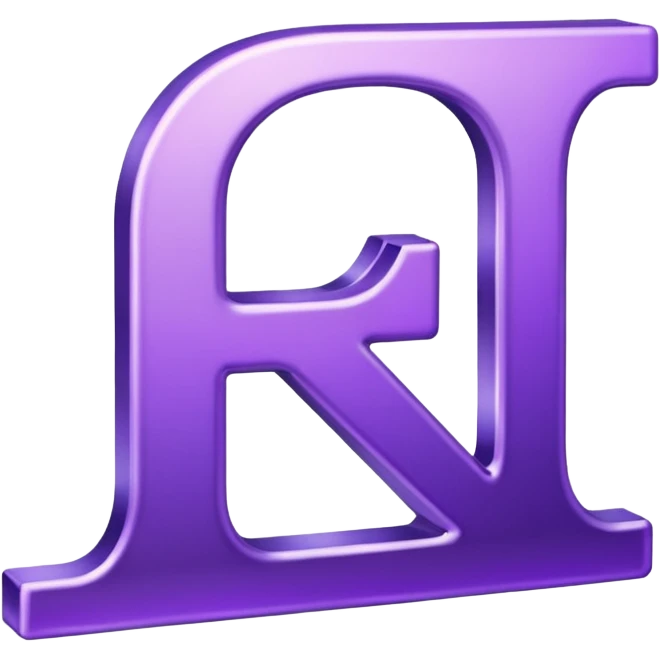 letter inpurple emoji