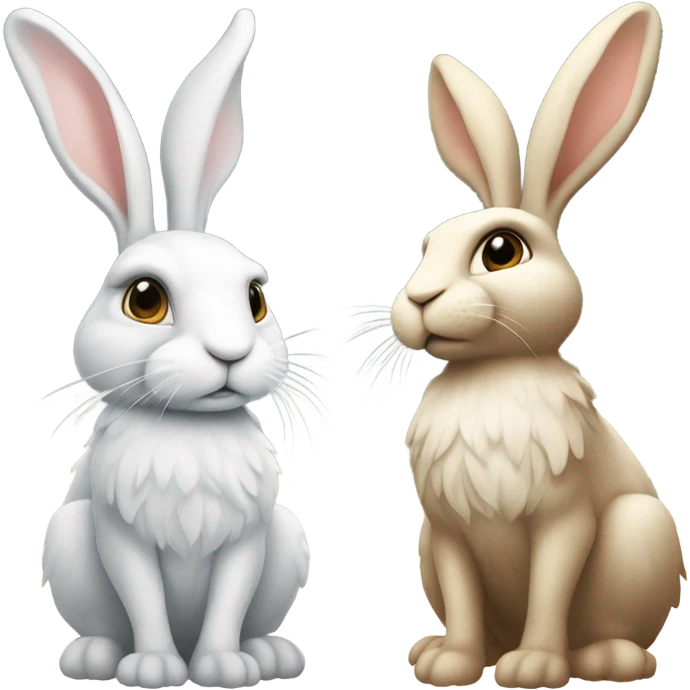 Hase with Engel emoji