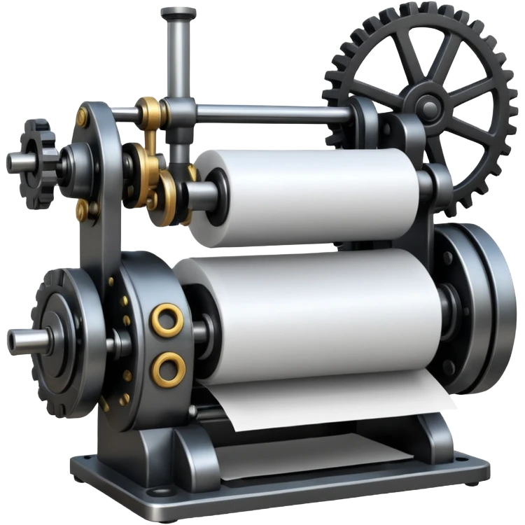 Printing Revolution + Industrial Machines emoji