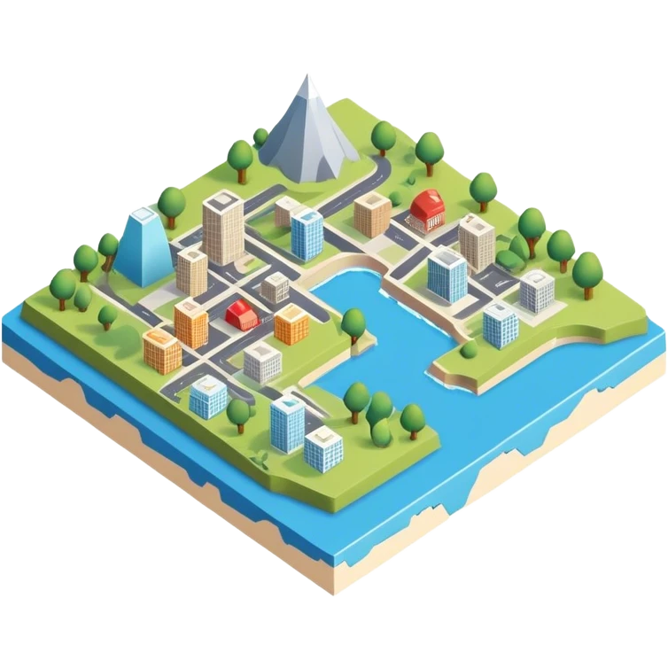 3d-isometric-map emoji