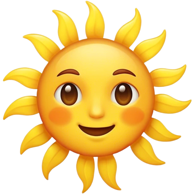 Sunshine  emoji