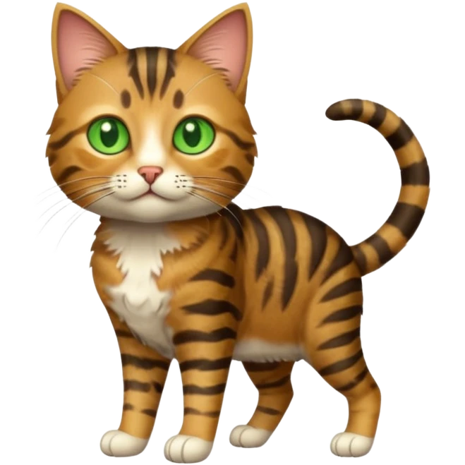 cat with a bug leg emoji