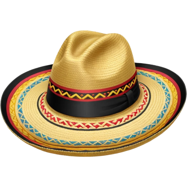 Sombrero estilo colombiano  emoji