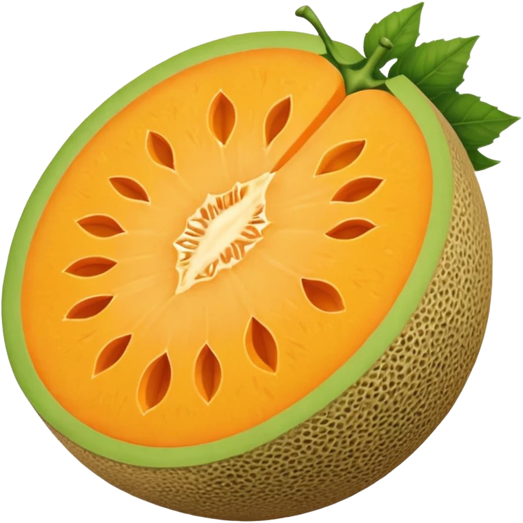 cantaloupe emoji