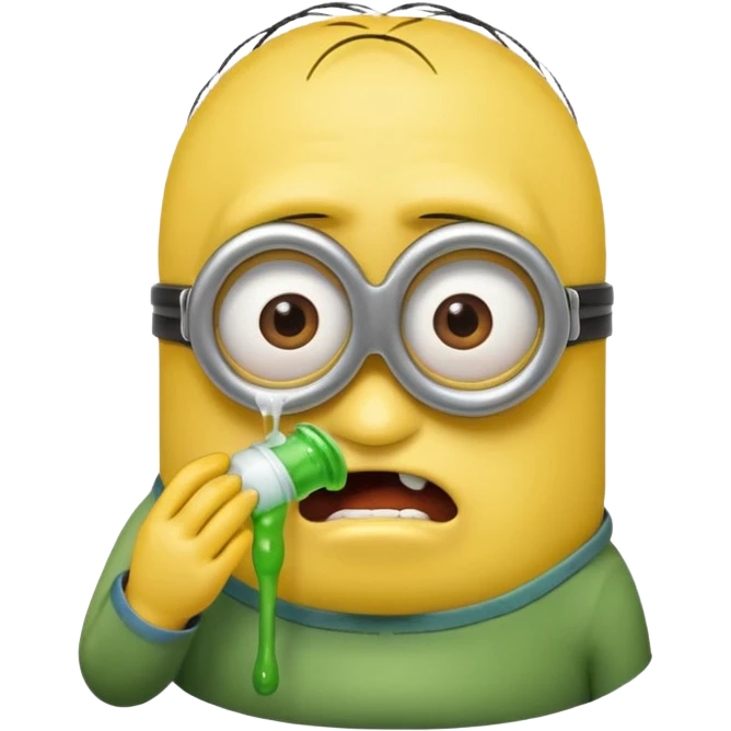 🤮🤢 minion emoji
