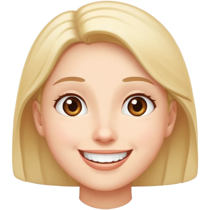 Sonriendo mirando para arriba  emoji