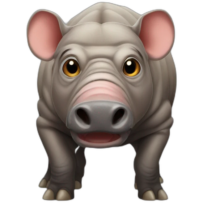 Angry Babirusa emoji