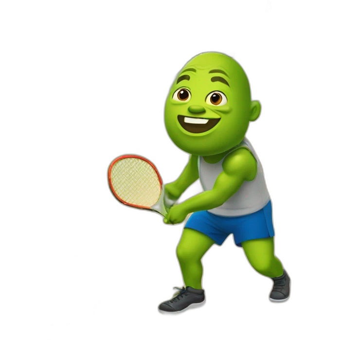 shrek pickle ball emoji