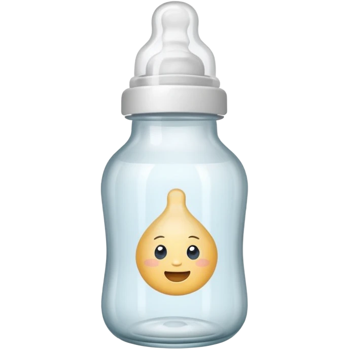 empty baby bottle emoji