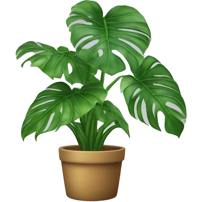 Monstera deliciosa  emoji