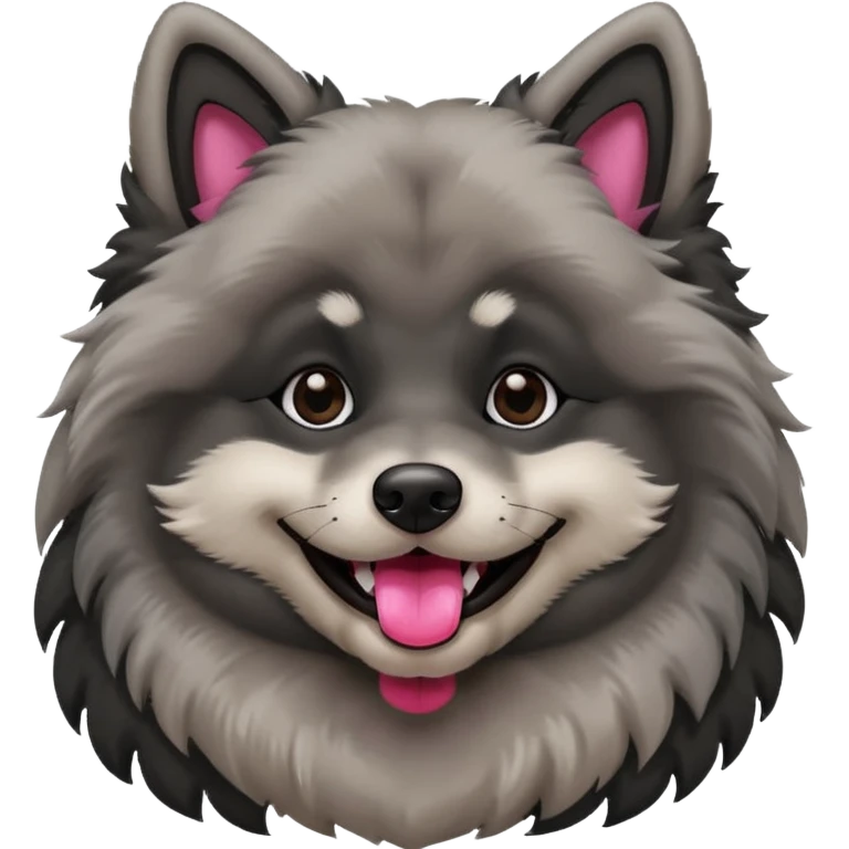 Keeshond emoji