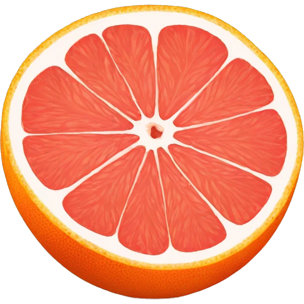  grapefruit emoji