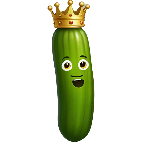 king pickle emoji