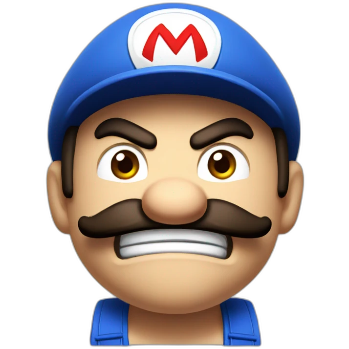 anger mario emoji