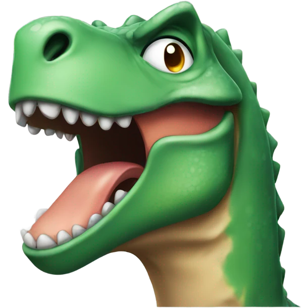 Dinosaur crying   emoji