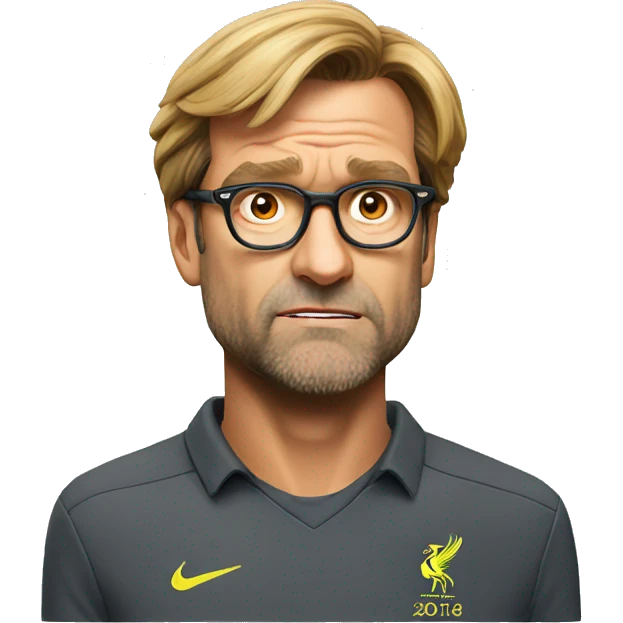 Klopp nervous emoji