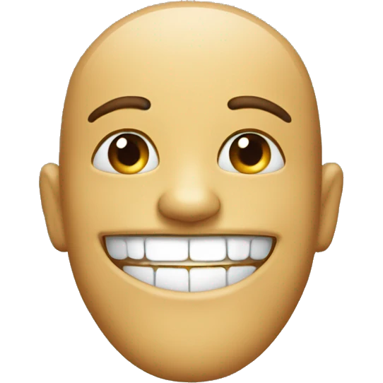 Fake smile  emoji