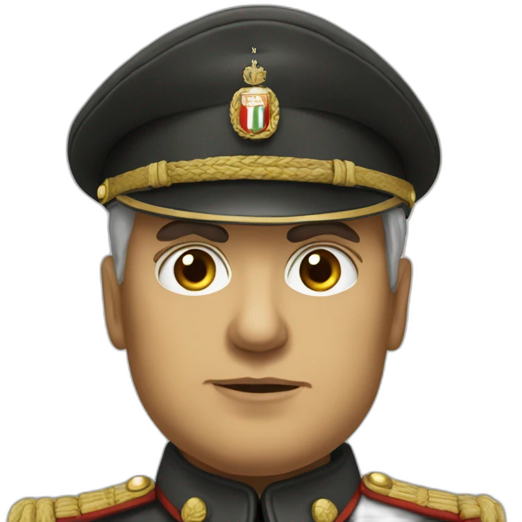 mussolini italy emoji