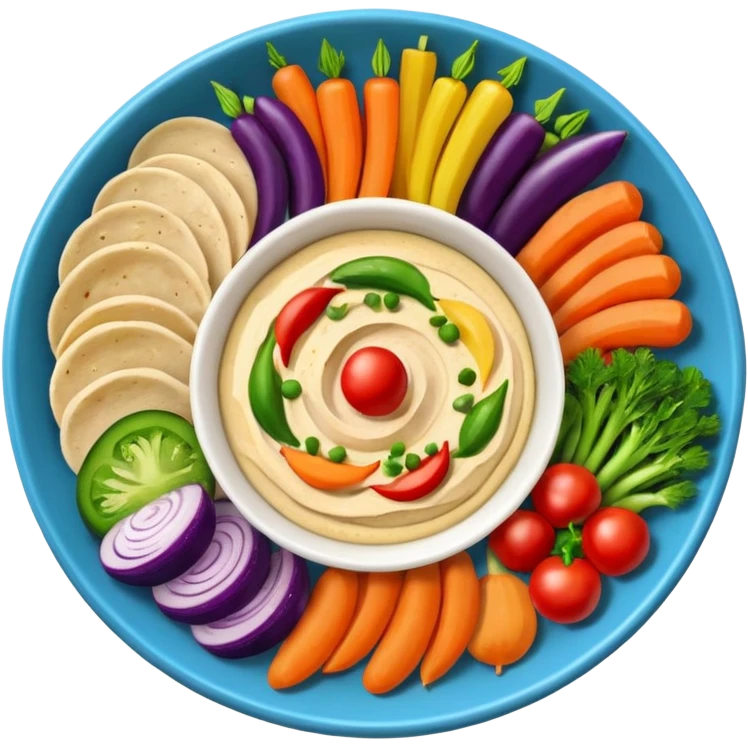 veggies and hummus emoji