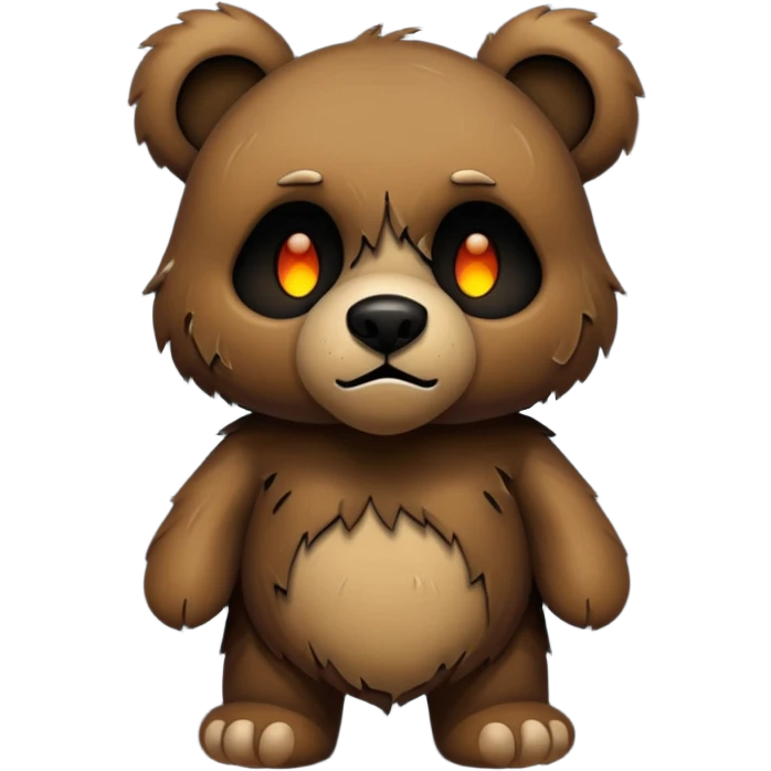 Spooky bear   emoji