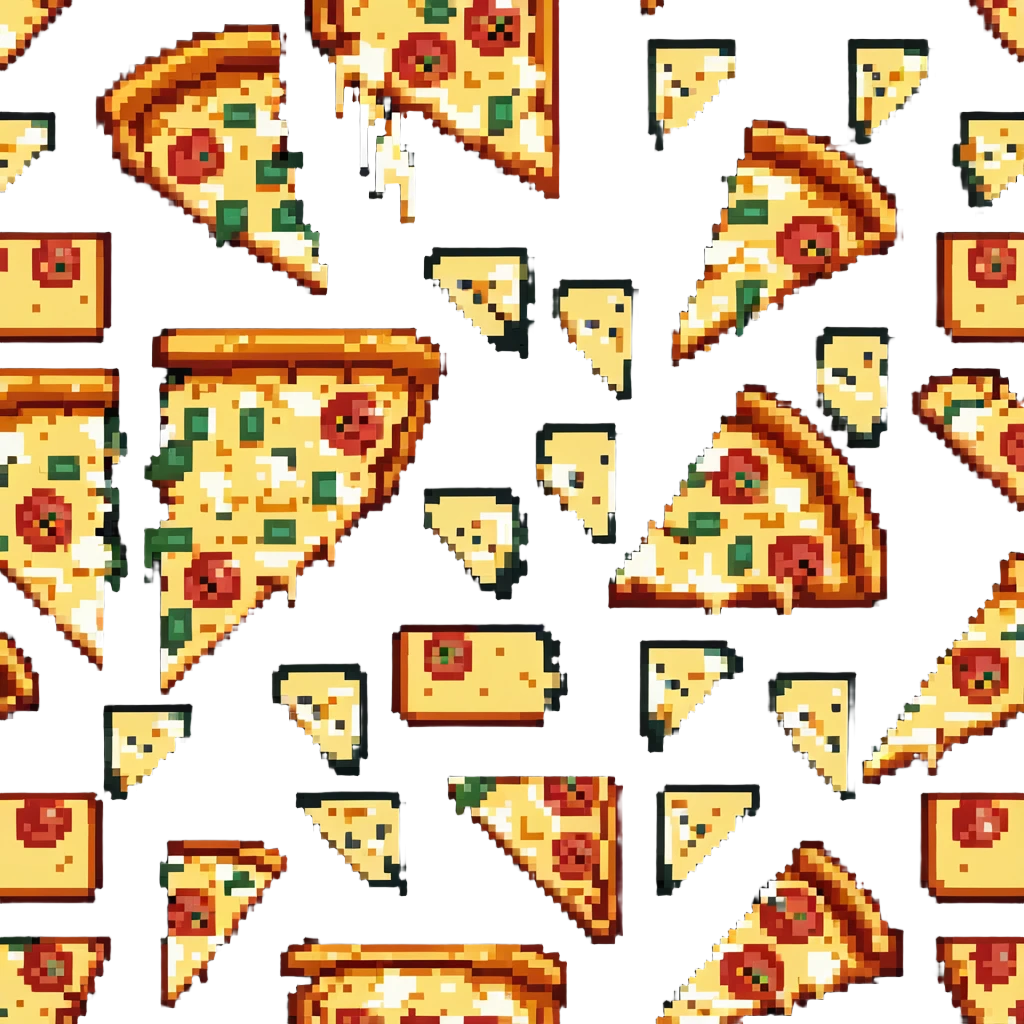 pizza slice with cheese emoji