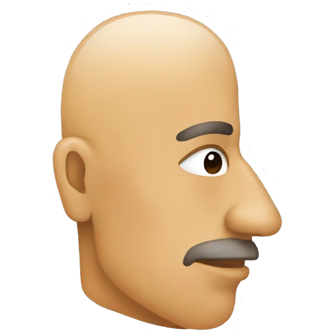 nose side view emoji