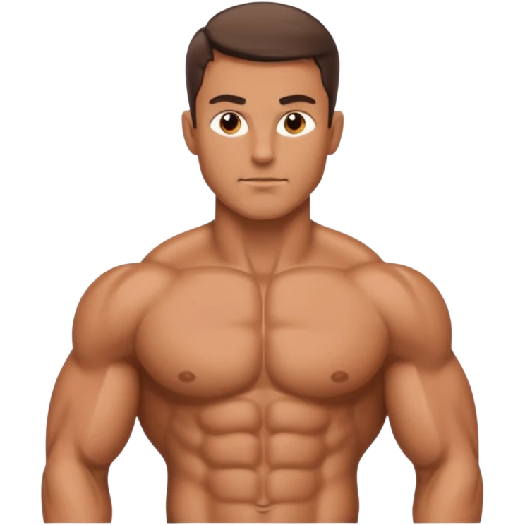 Man with abs emoji
