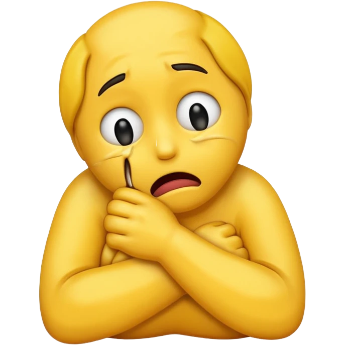 emoji strangling its self emoji