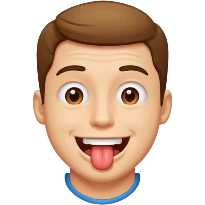 make him drool a lot emoji