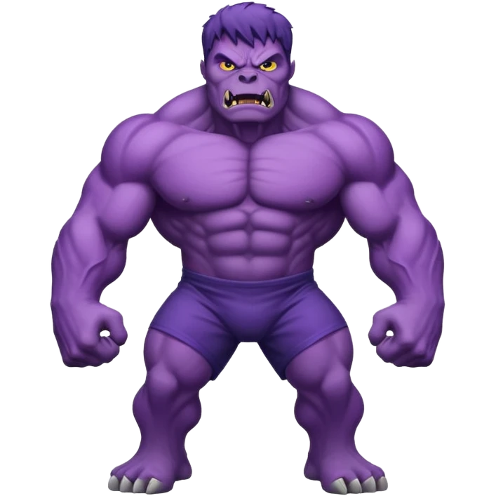 A monster that is very buff that it could destroy universe  emoji
