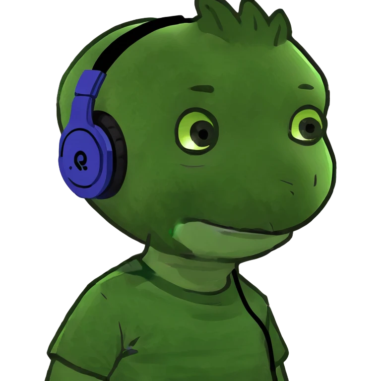 Kid wearing headphones  emoji