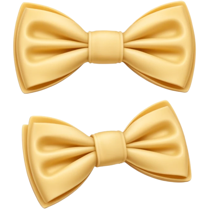 Bow tie pasta emoji