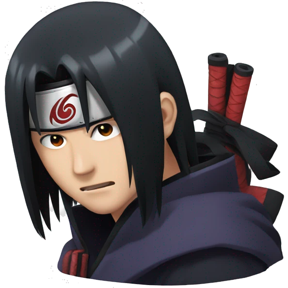 Itachi from naruto emoji