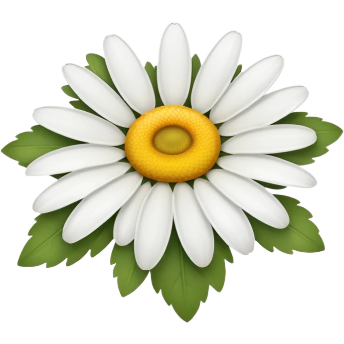 Cute simple Daisy emoji