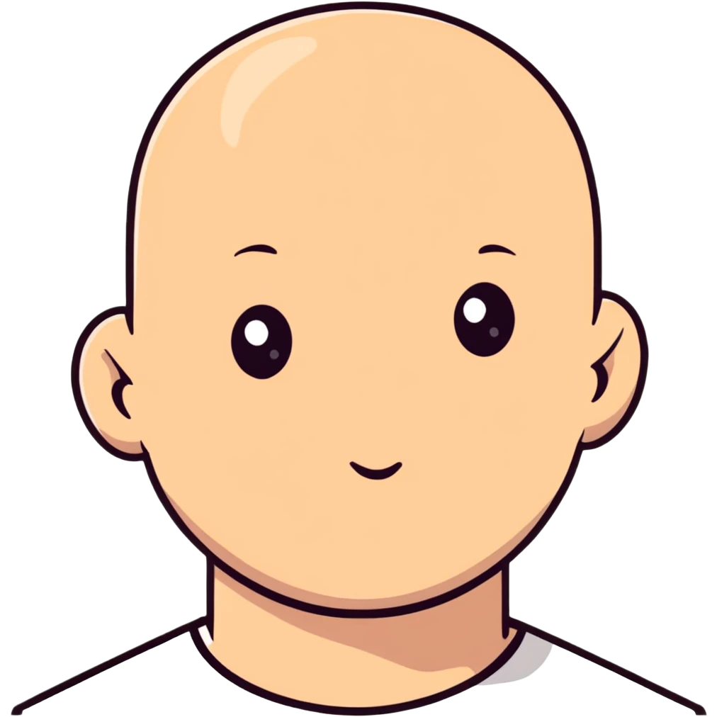 bald man emoji