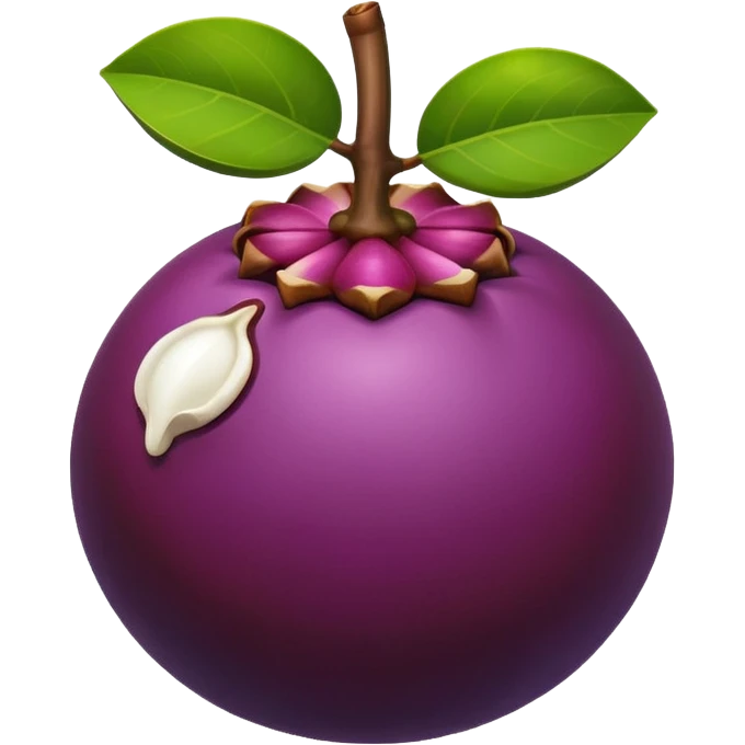 mangosteen emoji
