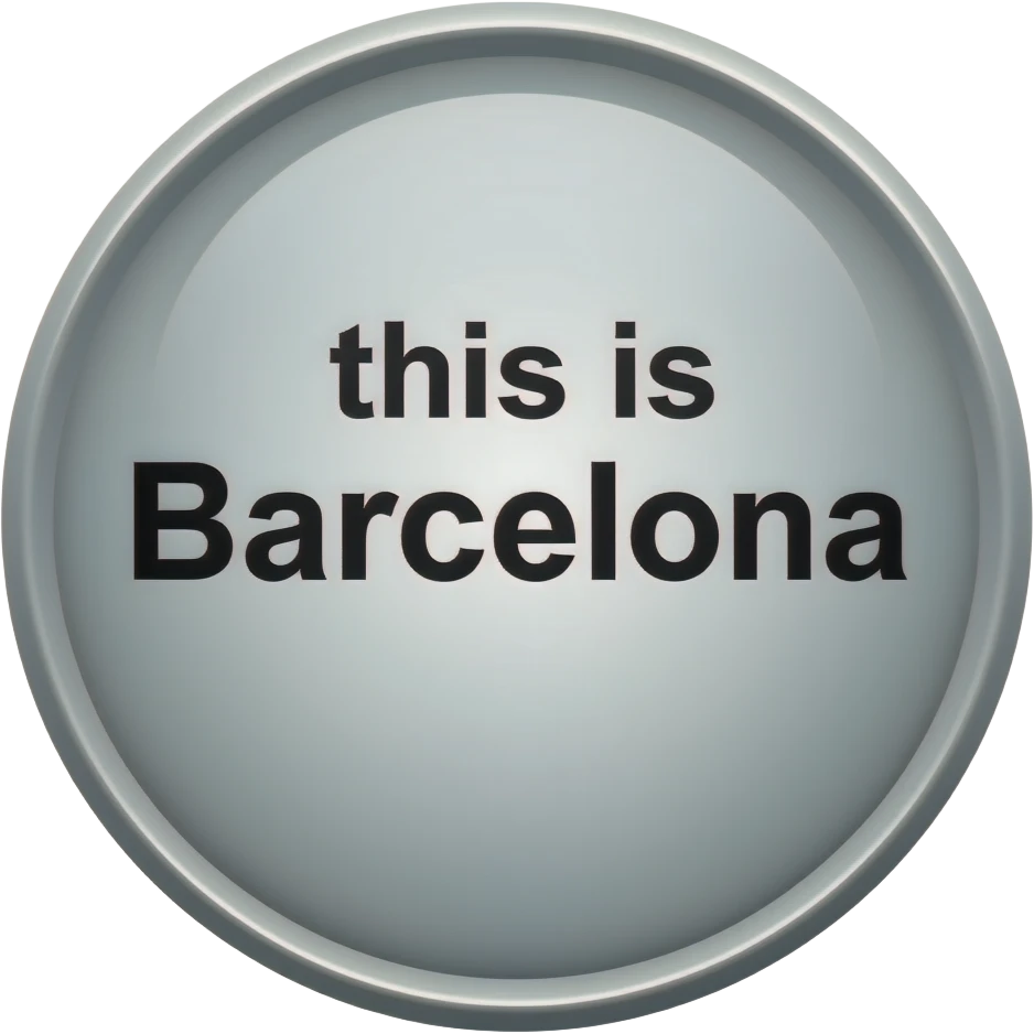 Yo quiero un mojón de emoji y que diga este es el Barcelona emoji