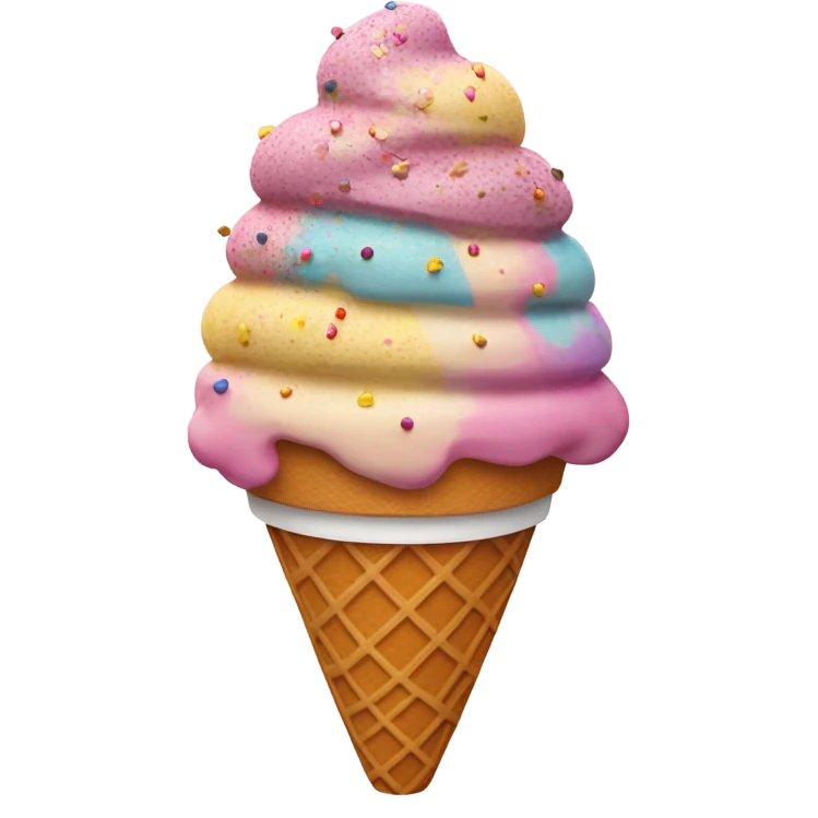 Ice cream emoji