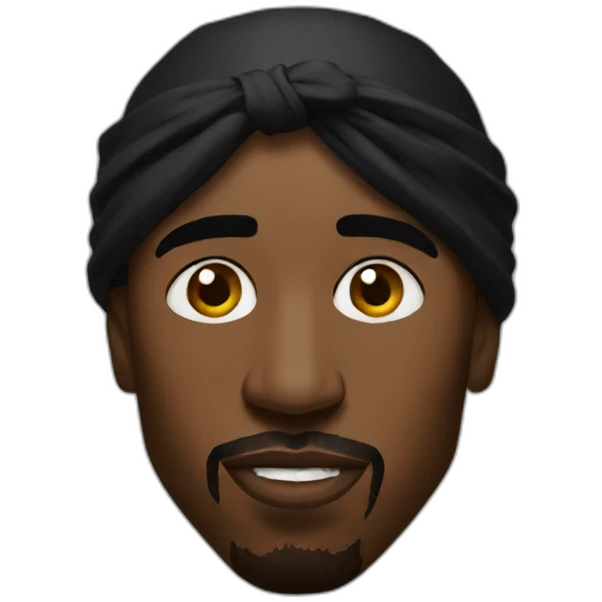 Tupac emoji